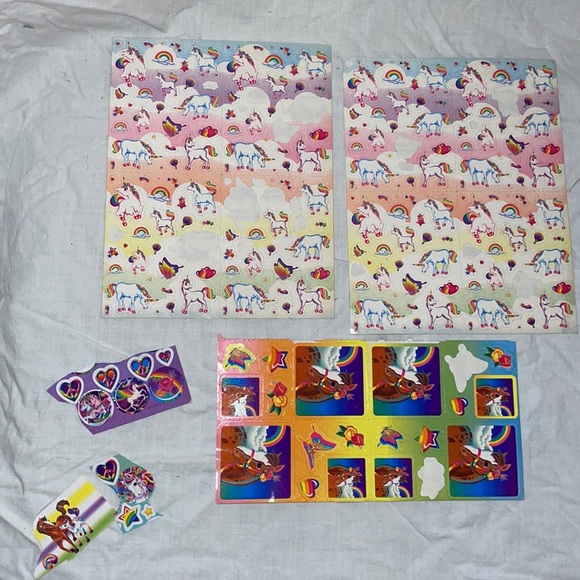 90’s Lisa Frank Unicorns & pony theme!! 🦄🐴🌈 - Picture 9 of 16